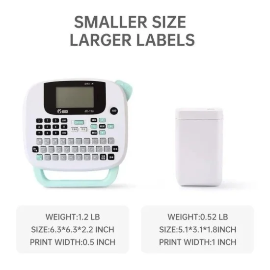 NIIMBOT D101 Thermal Inkless Mobile Printer with Roll - White